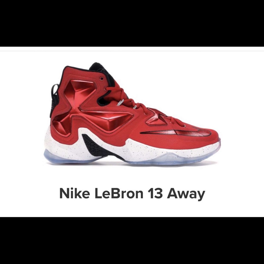 Red LeBron 13